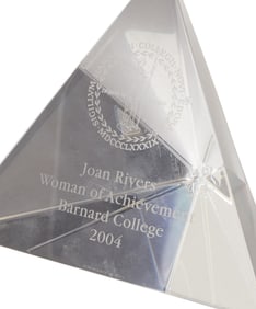 Joan Rivers | 2004 Barnard College Woman of Achievement Tiffany's Award