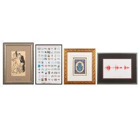 Joan Rivers | Four Framed Pieces from Office