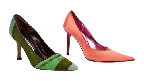 Joan Rivers | Two Pairs of Colorful Heels