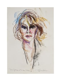 Joan Rivers | Norman Sunshine Pastel Portrait of Rivers