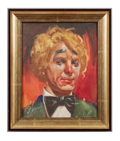 Joan Rivers | 20th C. Clown Painting