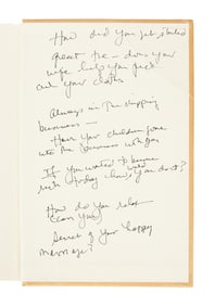 Joan Rivers | Barbara Walters Book with Notes by Rivers