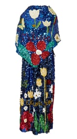Joan Rivers | 1971/1976 Elaborate Custom-Made Sequined Skirt and Shawl