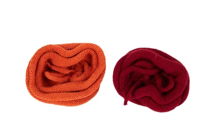 Joan Rivers | Knit Flower Pins