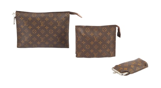 Joan Rivers | Louis Vuitton Toilette Pouches and Sunglasses Case