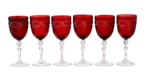 Joan Rivers | 48 Red Wine Glasses