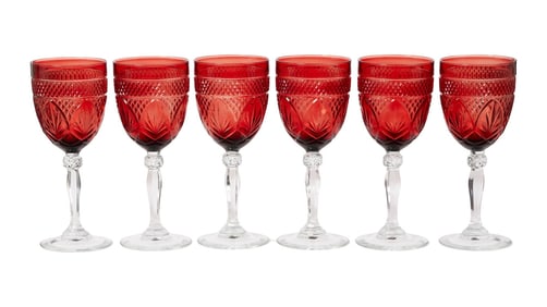 Joan Rivers | 24 Red Wine Glasses