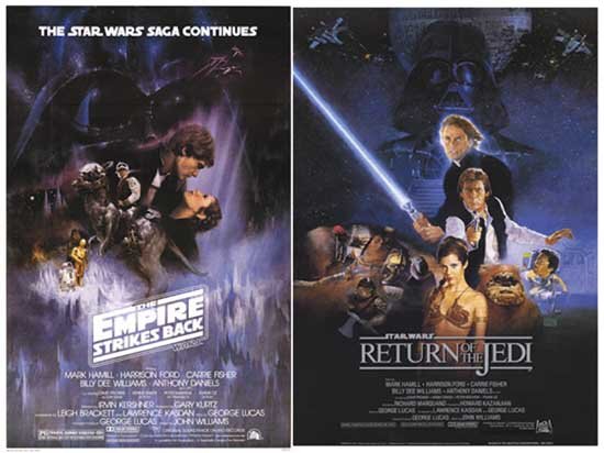 Carrie Fisher Signed Star Wars Poster To You