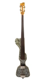 Florian Schneider | Georg Hirsch Electric Upright Bass, Grey Pearloid