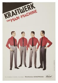 Florian Schneider | 1978 "The Man-Machine" French Promo Poster (A)