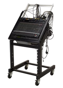 Florian Schneider | Medium Sized Slanted Rack w/Yamaha Tx 81Z, Korg SDD-3000