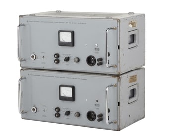 Florian Schneider | Pair of Rohde & Schwarz ATN B13193 Tube Power Amplifiers