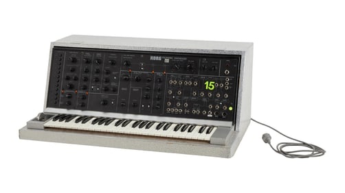 Florian Schneider | Korg PS-3100 Polyphonic Synthesizer, Textured Metal