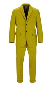 Florian Schneider | Jil Sander Chartreuse Suit