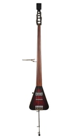 Florian Schneider | 1970s Framus Triumph Electric Upright Bass, Red Sunburst