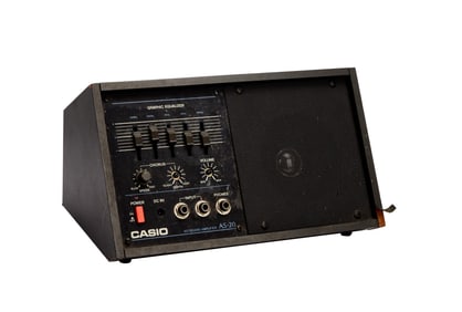 Florian Schneider | Casio AS-20 Battery Powered Keyboard Amplifier