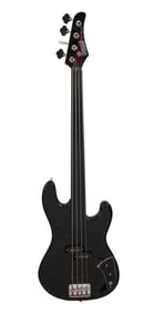 Florian Schneider | Hohner PB Professional Fretless Bass Guitar, Black
