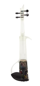 Florian Schneider | Clear Acrylic Electric Violin with Soft Case