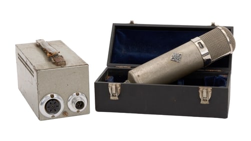 Florian Schneider | Neumann U47 Tube Condenser Mic with Case and Power Supply