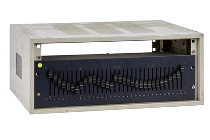 Florian Schneider | Doepfer VMC-32 MIDI Mixer In Grey Metal Rack Case