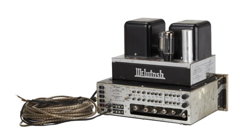 Florian Schneider | McIntosh MC30 Tube Amplifier and C11 Tube Stereo Preamp