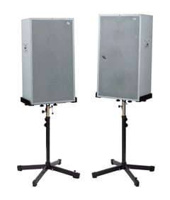 Florian Schneider | Klein+Hummel O 92 Active Studio Monitors with Stands