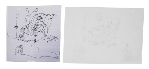 Florian Schneider | Original Illustration and Photocopy