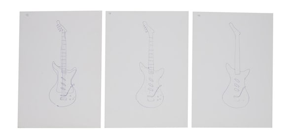 Florian Schneider | "Guitar Shark" Illustrations