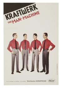 Florian Schneider | 1978 "The Man-Machine" French Promo Poster (L)