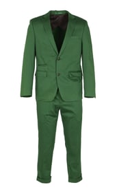 Florian Schneider | Green Silk Suit and Jacket