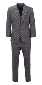 Florian Schneider | Dolce & Gabbana Polka Dot Three-Piece Suit