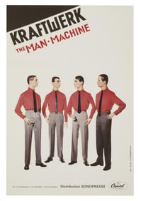 Florian Schneider | 1978 "The Man-Machine" French Promo Poster (M)