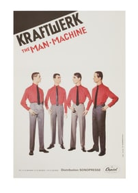 Florian Schneider | 1978 "The Man-Machine" French Promo Poster (N)