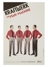 Florian Schneider | 1978 "The Man-Machine" French Promo Poster (O)