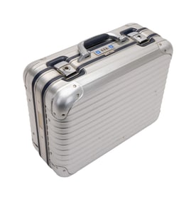 Florian Schneider | Rimowa "F.S." Monogramed Travel Case
