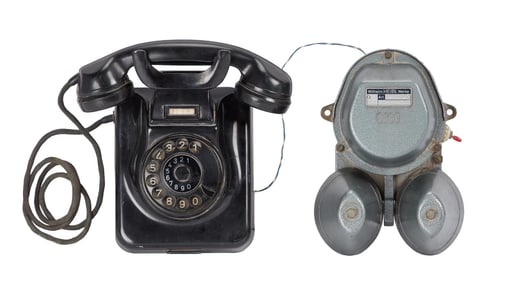 Florian Schneider | Personal Home Black Rotary Phone