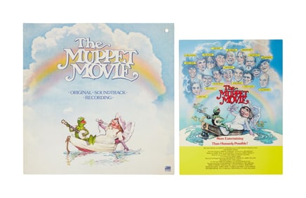 The Muppet Movie | Vinyl Record Soundtrack with ITC Entertainment Poster Flyer