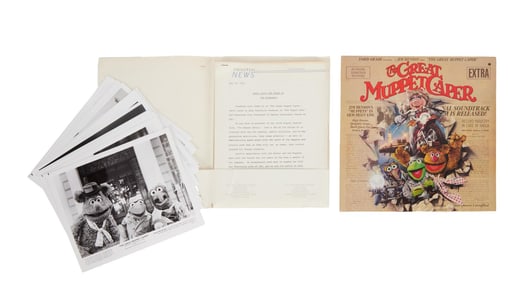 The Great Muppet Caper | Vinyl Record Soundtrack and Press Kit