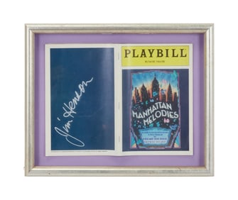 The Muppets Take Manhattan | Jim Henson Signed "Manhattan Melodies" Playbill