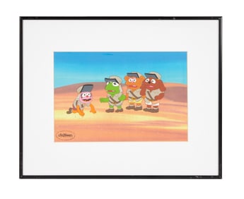 Muppet Babies | "Sing a Song of Superheroes" Framed Animation Cel (B)