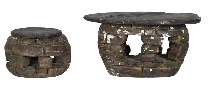 The Dark Crystal: Age of Resistance | "Stone" Side Tables from Deet's House (B)