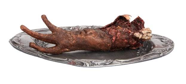 The Dark Crystal: Age of Resistance | Skeksis Banquet Claw Arm and Platter Props