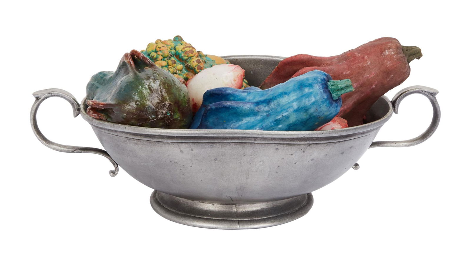 The Dark Crystal: Age of Resistance | Skeksis Banquet Fruit Bowl and Eyeball Props: An original group of props from the Skeksis banquet from the production of the television series The Dark Crystal: Age of Resistance (Netflix, 2019). Included in this grouping are four "fru