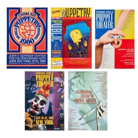 Jim Henson | Five International Puppet Festival Posters