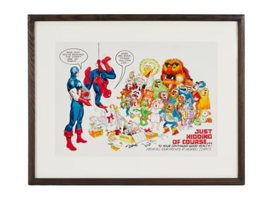 Jim Henson | Marvel Comics "30th Anniversary" Artwork