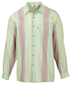 Jim Henson | Missioni Striped Shirt Photo-Matched to Behind-The-Scenes of "The StoryTeller"