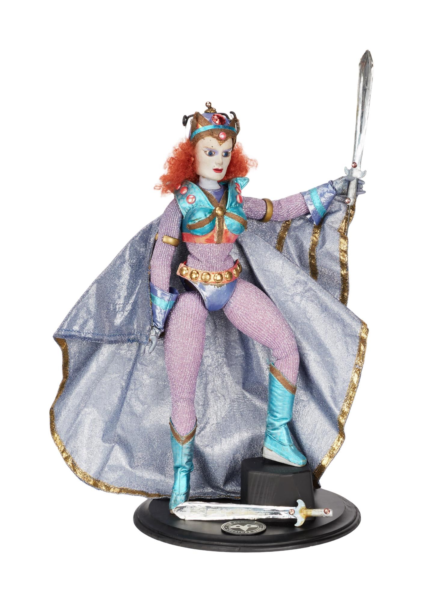 The Christmas Toy | Meteora Stunt Marionette Puppet: A stunt marionette version of the Meteora (performed by Camille Bonora) puppet from the television special The Christmas Toy (ABC, 1986). The self-proclaimed "Queen of the Asteroid