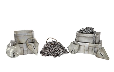 The Muppet Christmas Carol | Marley and Marley (Statler and Waldorf) - Chains, Cashboxes, and Locks