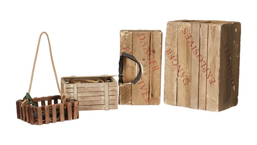 Muppet Treasure Island | "Danger Explosives" Crates and Others