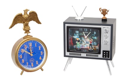 Muppets from Space | Fozzie and Sam Eagle's Alarm Clock Props